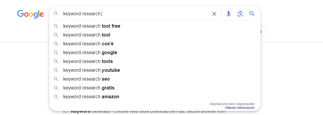keyword research